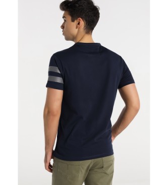 Lois Jeans T-shirt grfica da Marinha
