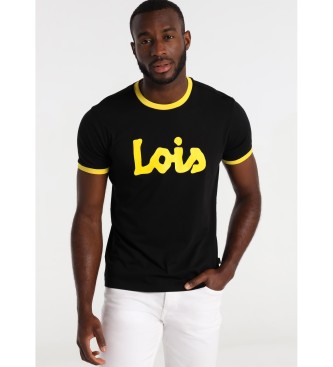 Lois Jeans T-shirt  manches courtes 125099 Noir