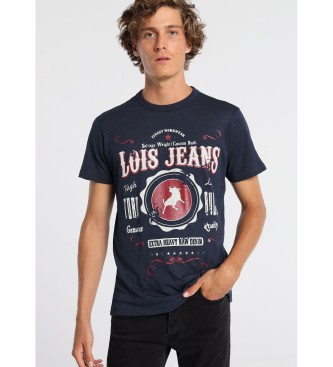 Lois T-Shirt graphique à manches longues Vintage Blue bleu