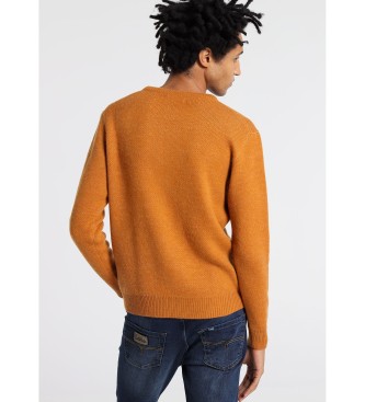 Lois  Intarsia Lj College sweater 62 brown