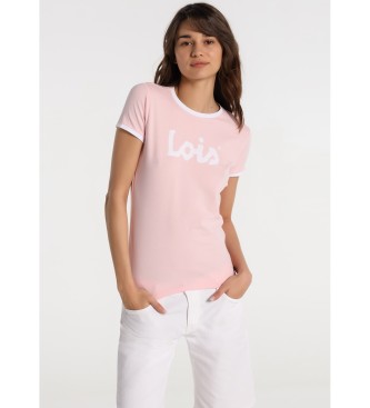 Lois T-shirt Lois Jeans rose