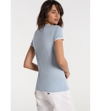 Lois T-shirt Lois Jeans bleu clair