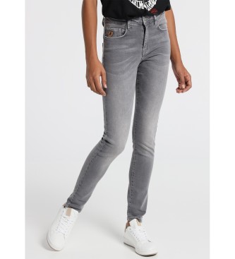 Lois Jeans Jeans Denim Lichtgrijs 1962 : Grijze skinny jeans