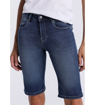 Lois Bermuda Jeans : Low navy box