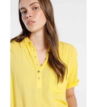 Lois Cotton Shirt Cotton Yellow