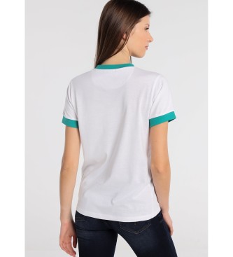 Lois Jeans T-shirt Pop Blanc