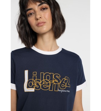 Lois T-shirt Conforto Pop Azul