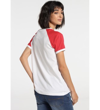 camiseta manga ranglan mujer