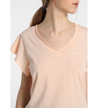 Lois T-shirt flou rose