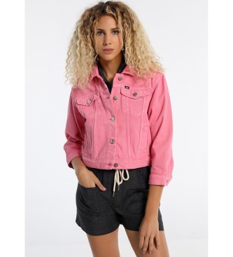 Lois Jeans Giacca di jeans rosa