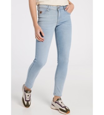 Lois Jeans Jeans Denim Bleach Slim Fit Azul