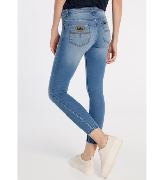 Lois Jeans Jeans Denim Medio 1962 Azzurro Skinny Fit Blu