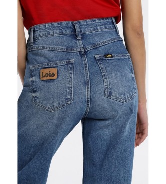 Lois Jeans Jeans - Caja Alta Perna Direita Larga