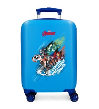 Disney Valise cabine Avengers Heroes rigide 50 cm bleu