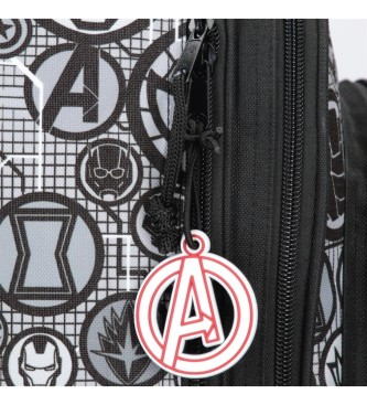 Disney Plecak szkolny Avengers Heroes czarny -30x38x12cm