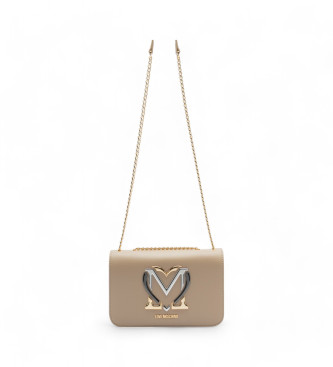 Love Moschino Beige taske med hjerte