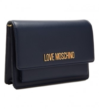 Love Moschino LM logo navy handbag