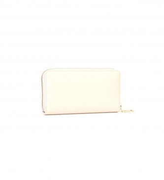 Love Moschino Bonded beige coin purse -19.5x10x2.5cm