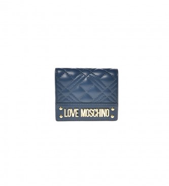 Love Moschino Monedero Quilted marino
