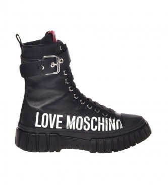 Love Moschino Boots Gomma55 Vit black