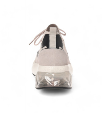 Love Moschino Crystal Love beige parel pantoffels