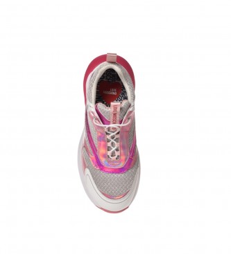 Love Moschino Sportowe różowe buty sportowe