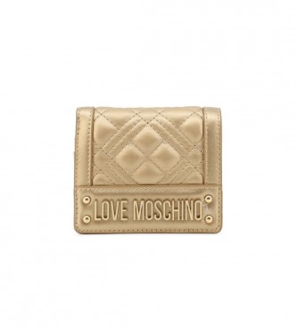 Love Moschino JC5601PP1GLA0 Portefeuille plaqu or