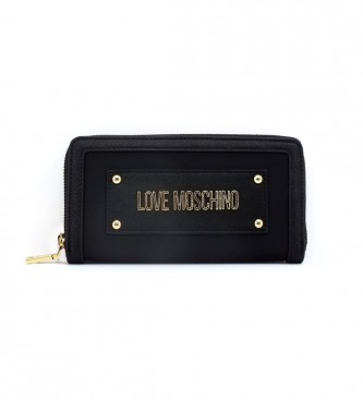 Love Moschino JC5633PP1GLG1 Schwarzes Portemonnaie