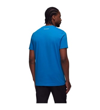 Mammut T-shirt avec logo Core bleu