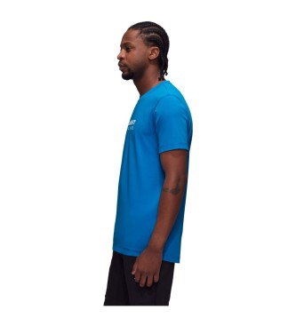 Mammut T-shirt avec logo Core bleu