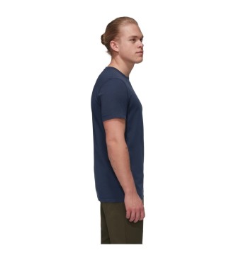 Mammut T-shirt com logtipo Core azul-marinho