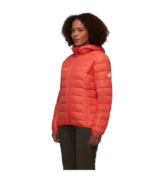 Mammut Casaco com capuz Crag em coral