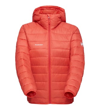 Mammut Casaco com capuz Crag em coral