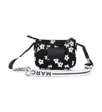 Marc Jacobs Bandolera floral negro