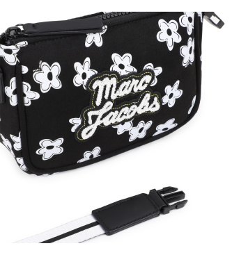 Marc Jacobs Bandolera floral negro
