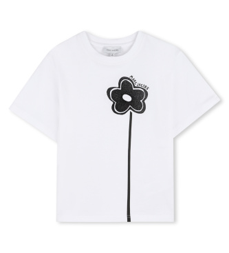 Marc Jacobs T-shirt bianca a fiori