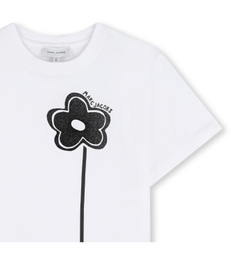 Marc Jacobs T-shirt bianca a fiori
