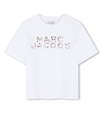 Marc Jacobs Wei�es T-Shirt mit Rundhalsausschnitt