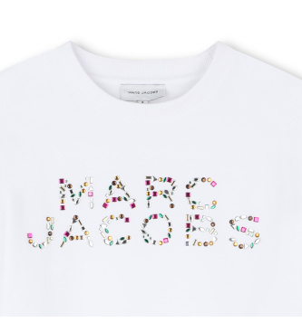 Marc Jacobs Wei�es T-Shirt mit Rundhalsausschnitt
