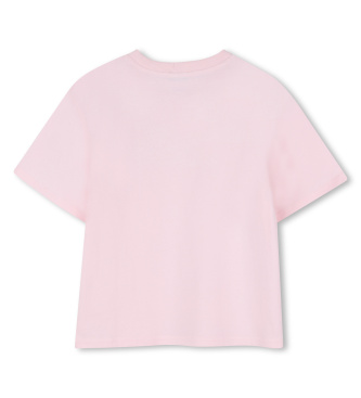 Marc Jacobs Rosa T-Shirt mit Rundhalsausschnitt