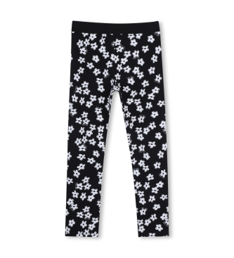 Marc Jacobs Leggings floreados negro