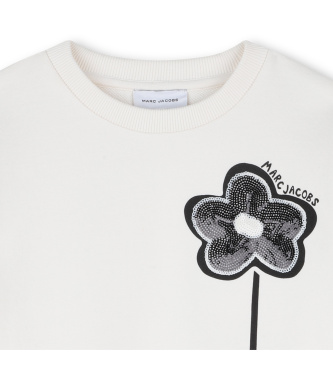 Marc Jacobs Sudadera estampada blanco