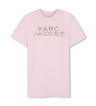 Marc Jacobs Vestido com log�tipo cor-de-rosa