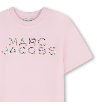 Marc Jacobs Vestido com log�tipo cor-de-rosa