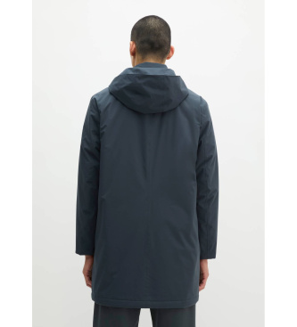 Marc O'Polo Cappotto corto MOP x Function con cappuccio removibile, blu navy