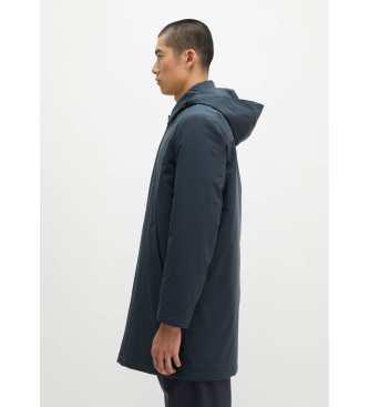 Marc O'Polo Cappotto corto MOP x Function con cappuccio removibile, blu navy
