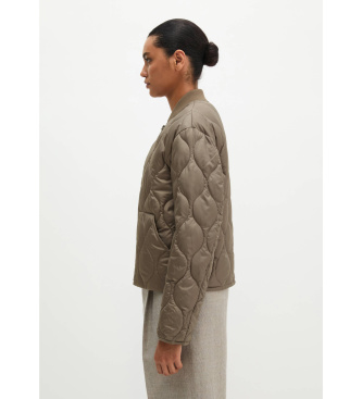 Marc O'Polo Jaqueta acolchoada MOP x Function taupe