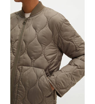 Marc O'Polo Jaqueta acolchoada MOP x Function taupe