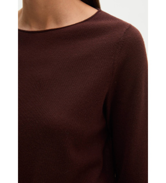 Marc O'Polo Jersey de malha slim grená