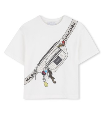 Marc Jacobs T-shirt Tas wit